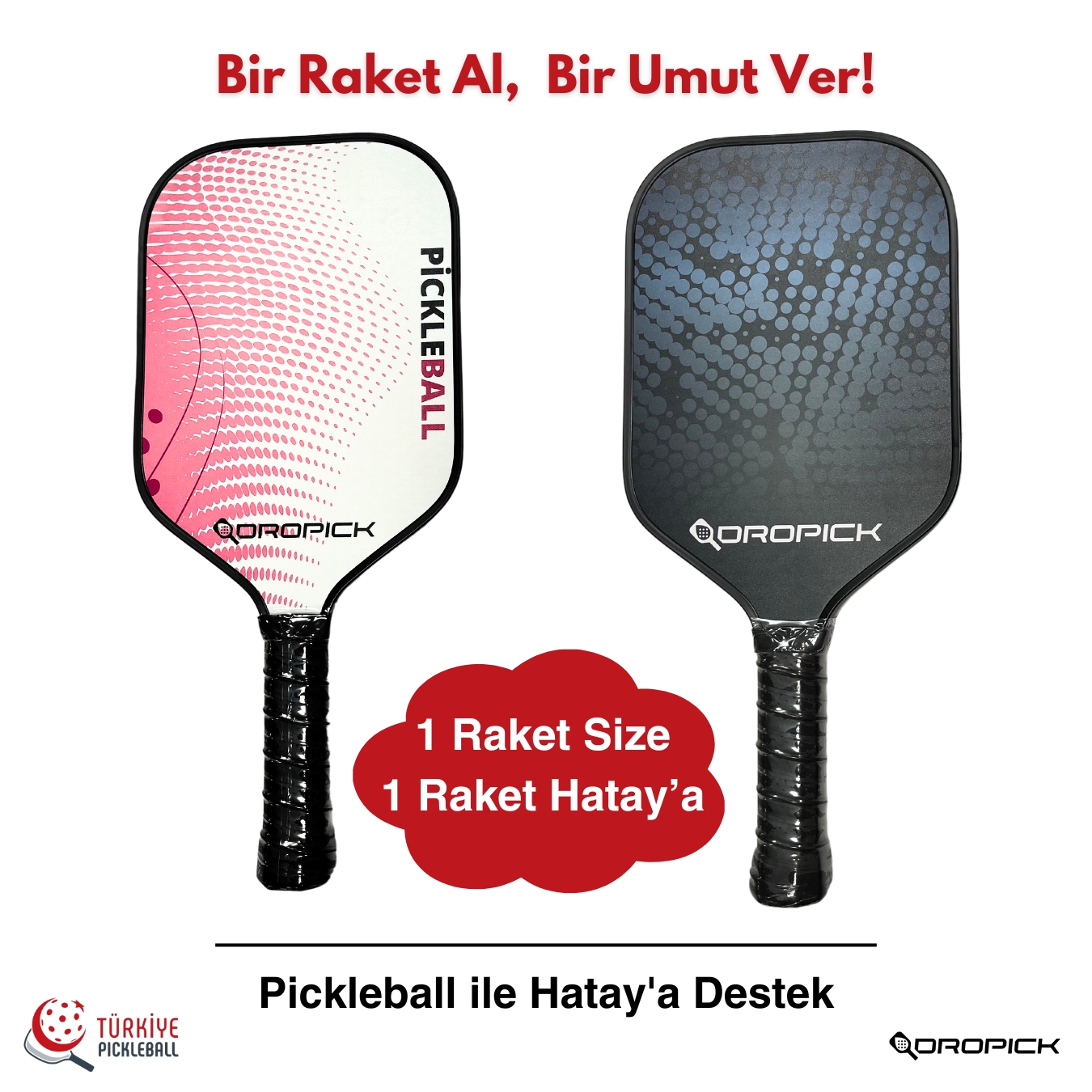 Dropick Balance Elite Serisi Karbon Fiber Yetişkin Pickleball Raketi