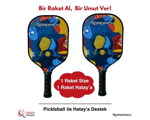 Dropick Flex Pro Serisi Karbon Fiber Pickleball Raketi