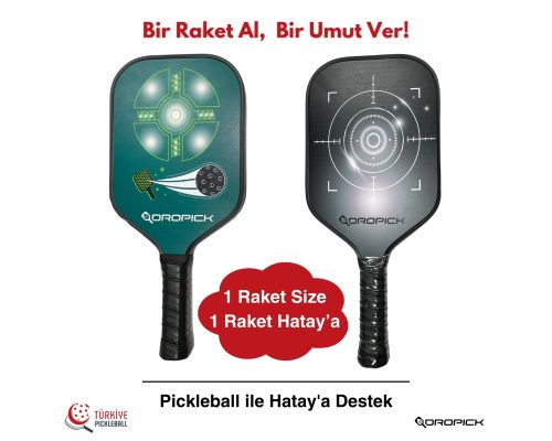 Pickleball Integrity Elite Serisi Çift Taraflı Carbon Fiber Pickleball Raketi